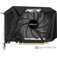 PNY GeForce GTX 1650 4GB GDDR6 Single Fan